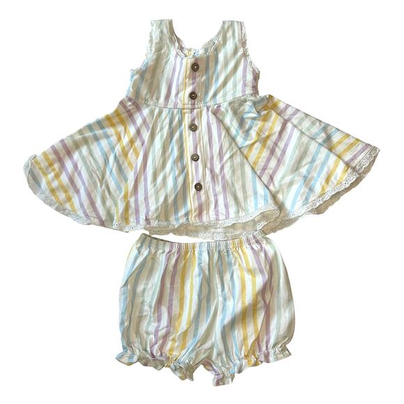 Omi Jo Well Dressed Wolf Rainbow Library Set 18M - Picture 1 of 4